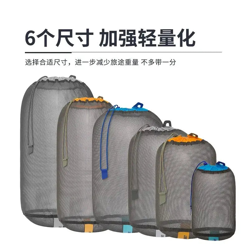 Travel Mesh Portable Outdoor Pulling Rope For Adventures Kit