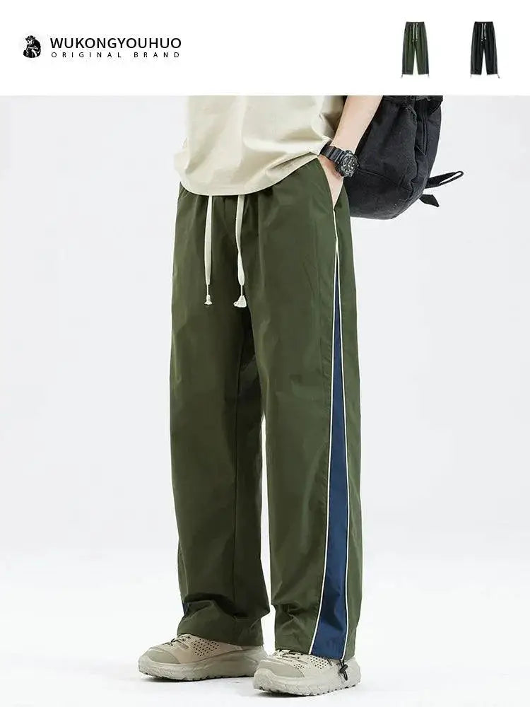 Wukong Retro Sports Pants Effortless Streetwear Style