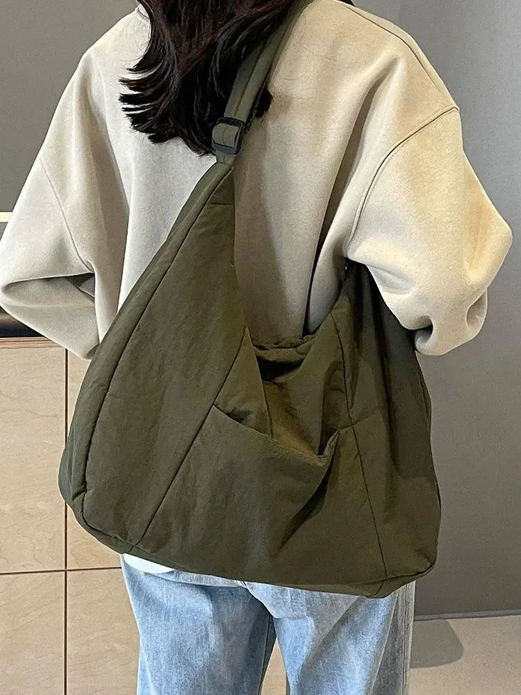 Casual Womens Canvas Tote Bag Big European Shopper