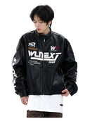 Lang's American Retro Leather Clothing Ins Racing Suit