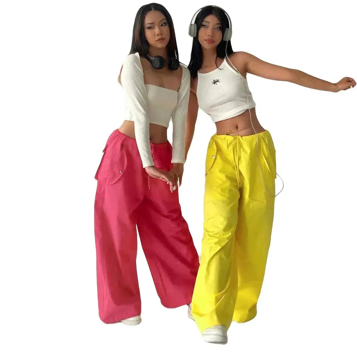 Oversized Wide Leg Pants Plus Size Trousers For Women