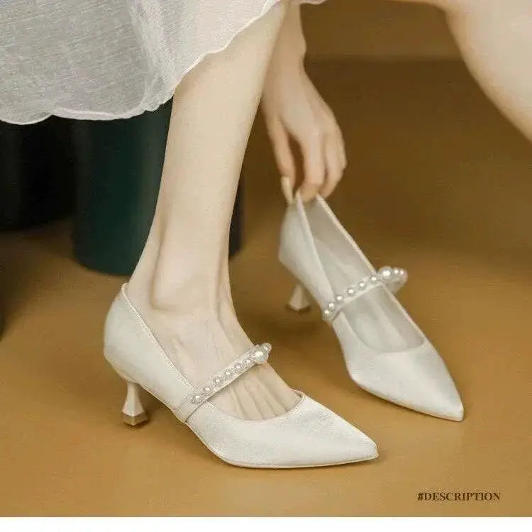 Autumn High Heels Roman Style Elegant Comfort All Day