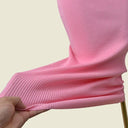 American Slim Fit Square Collar Vest Trendy Summer Style