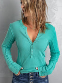 Fashion Spring Stylish Pure Color Bottoming Shirt Female