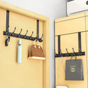 No Punch Hanger Wall Hanging Door Rear Hook Storage Rack