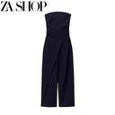 Elegant Off-Neck Wrapping Top for Work