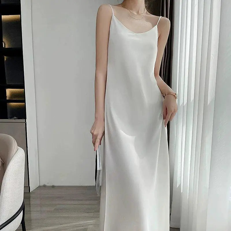 Triacetate Slip Dress Ethereal Elegance for Summer Style