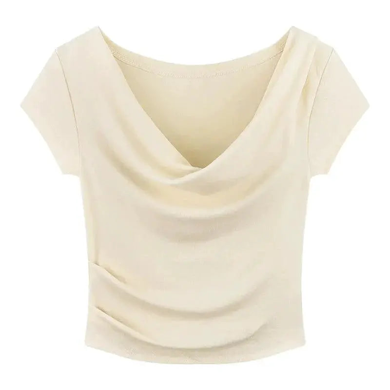 Breathable Comfort Women's Slim Fit Tee — Black