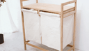 Japanese Style Laundry Basket For Home Bedroom Clothing