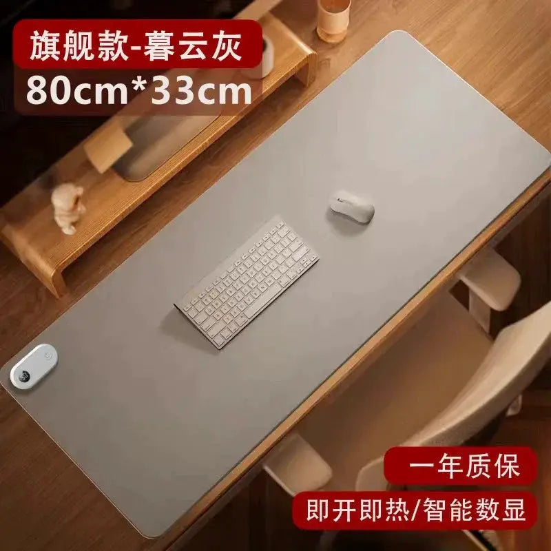 Large Heated Mouse Pad For Winter Office Comfort Mat