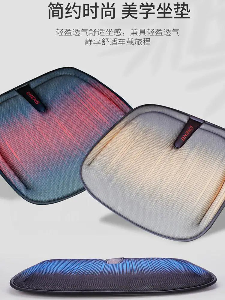Car Seat Cooling Mat With Honeycomb Gel Pad For Summer
