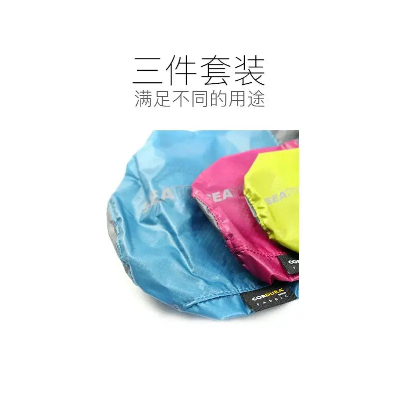 Sea To Summit Travel Ditty Bag Set Three Piece Multi Color