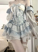 Young Adult Coconut Dopamine Wind Draping Fishbone Fashion