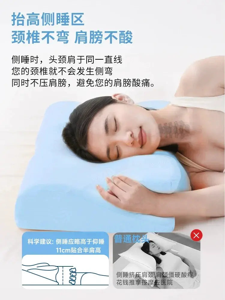Noiman Ergonomic Cervical Spine Pillow for Side Sleepers