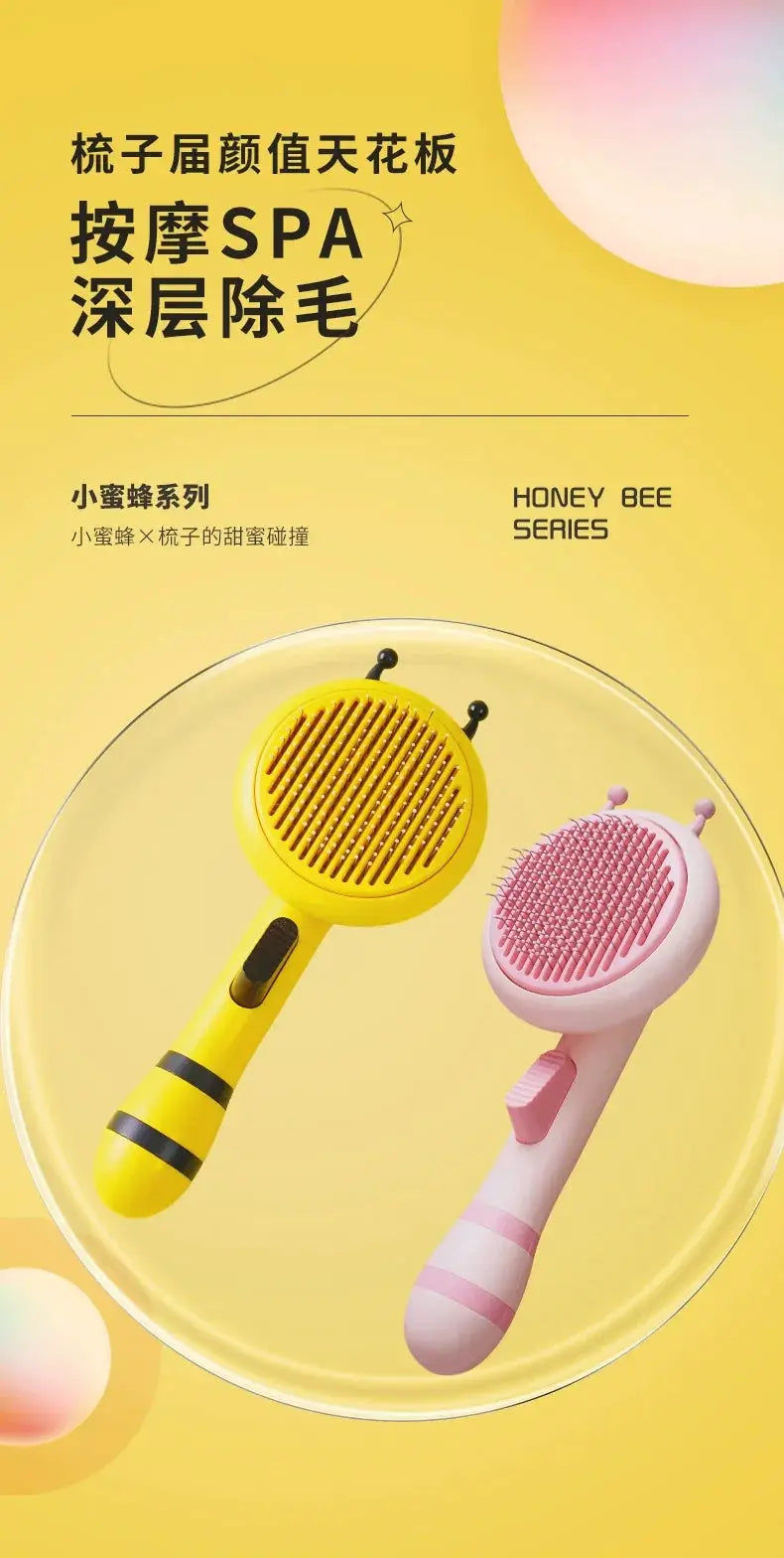 Cat Comb Little Bee Float Hair Cleaning Pumpkin Gadget