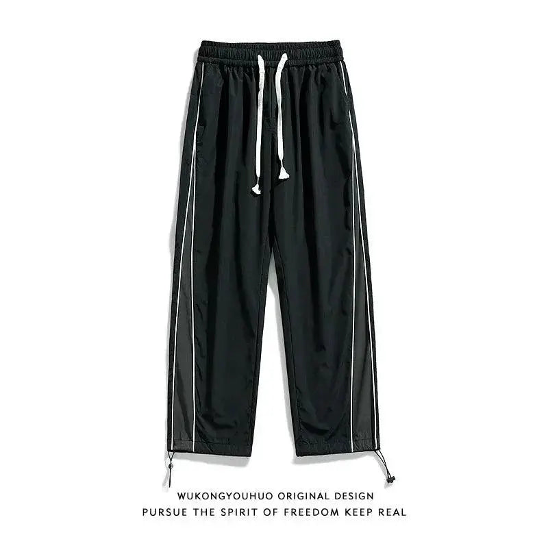 Wukong Retro Sports Pants Effortless Streetwear Style