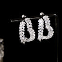 Elegant Heart Wheat Earrings for Women Unique Luxury Design