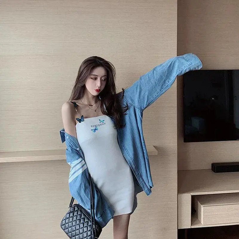 Denim Classy Shirt Stylish And Comfortable Fashion Essential