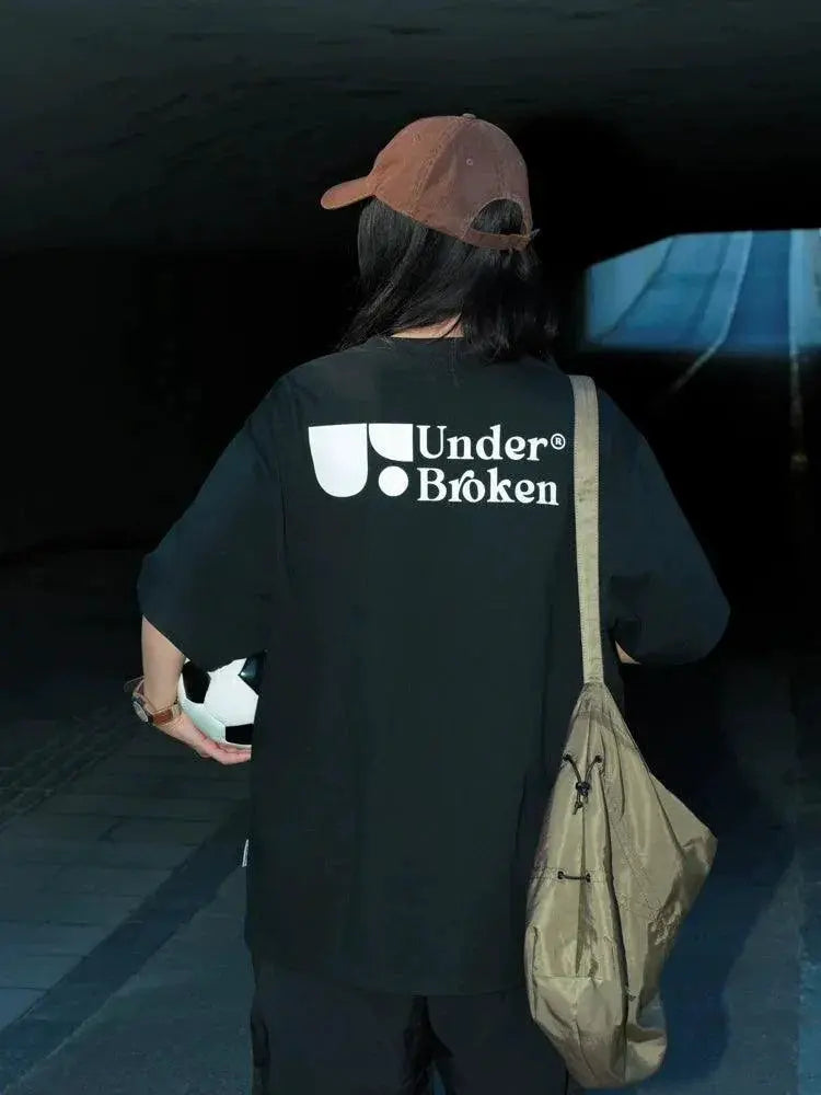 Underbroken Fashion Tee Youthful Summer Style Comfort