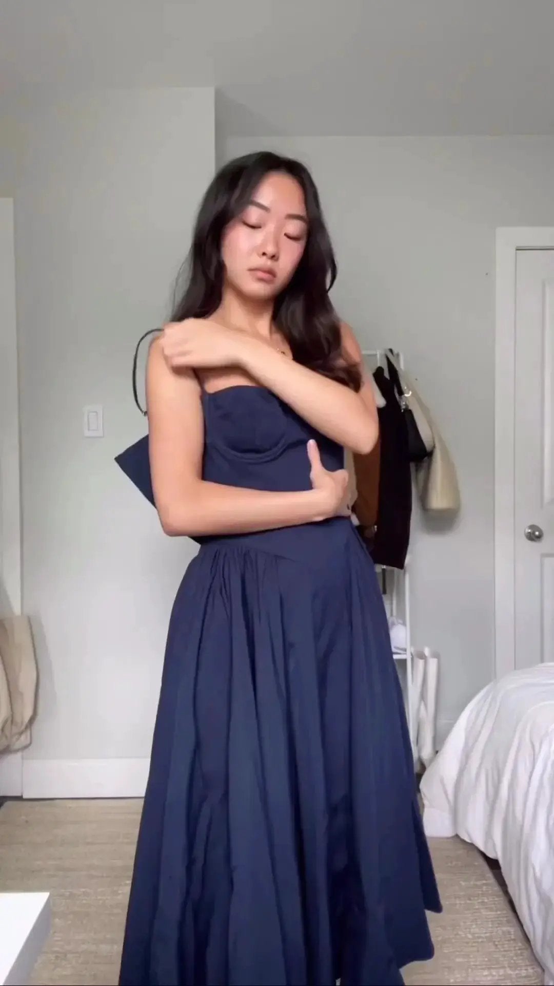 Flattering Wrap Dress for Women, Evening — product view 9