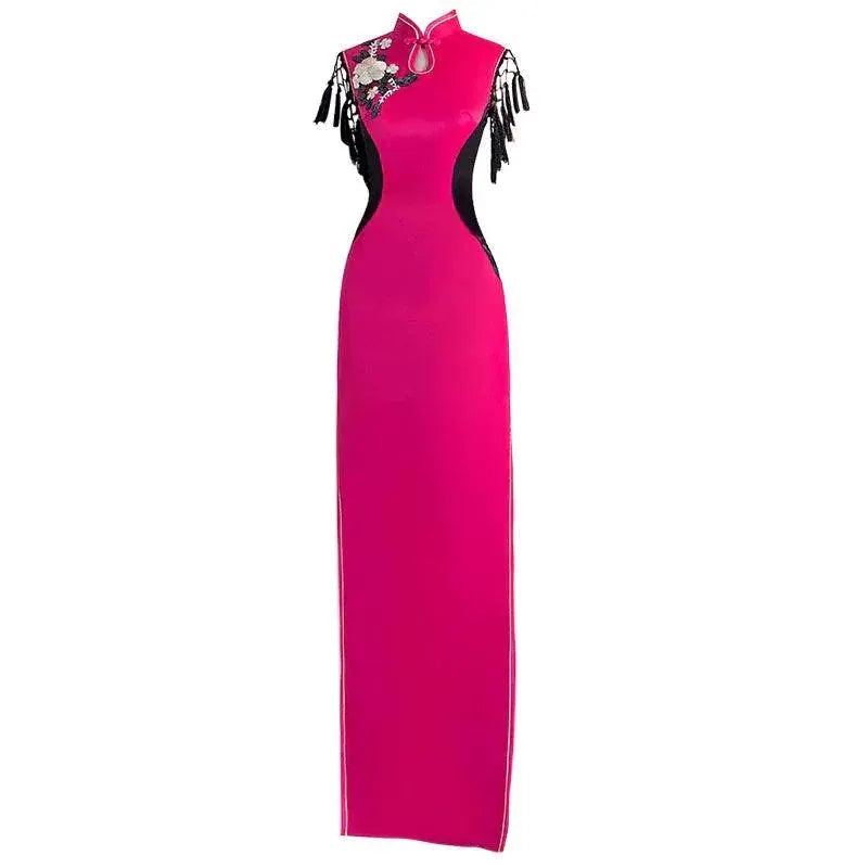 Elegant Retro Cheongsam Modern Twist On Traditional Beauty