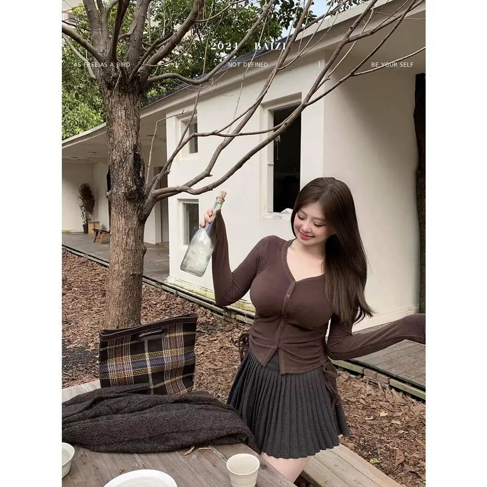 Cloud Chic V Neck Slim Fit Top for Women Elevate Style