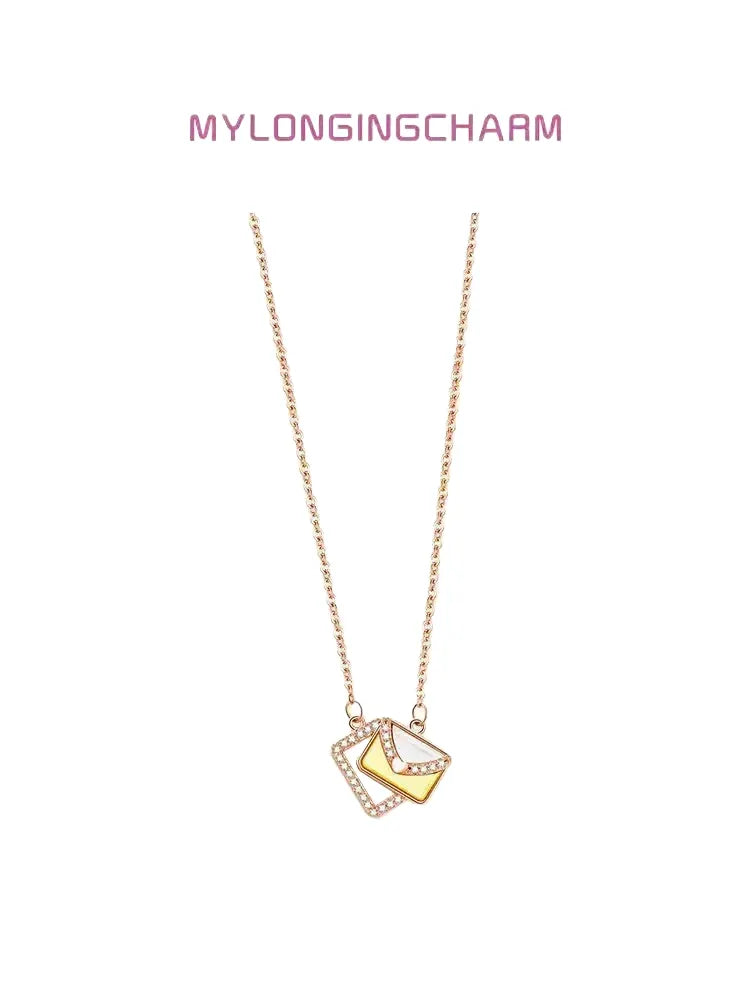 Timeless Envelope Necklace for Women — product view 1