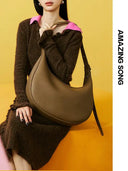Cowhide Hobo Bag for Everyday Style