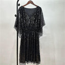 Glittering Beaded Dress: Sparkle & Shine Elegant Statement