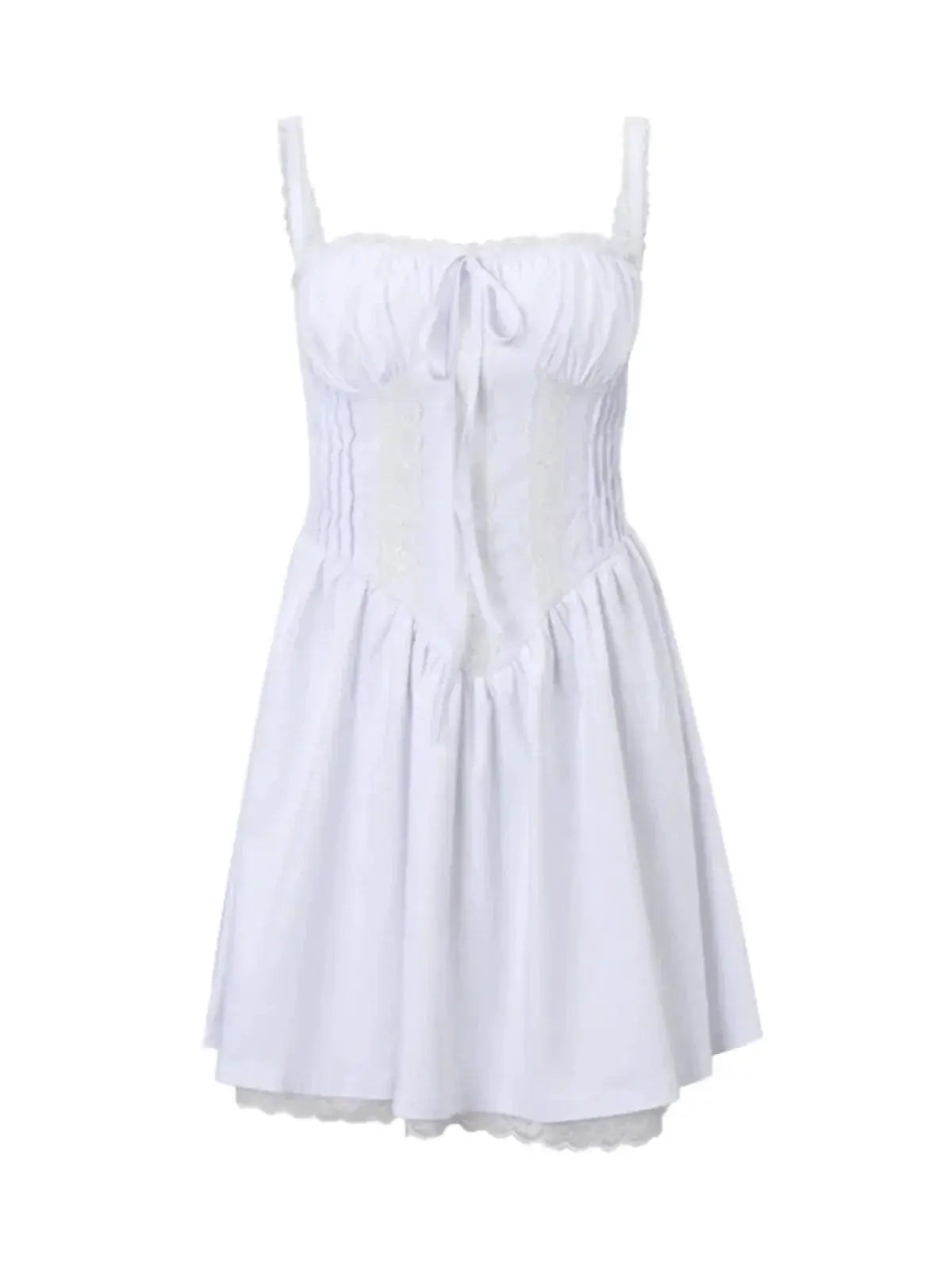 Ballet Patchwork Summer Dress French Elegance Allure