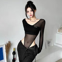 Sylcue Patchwork Jumpsuit: Stylish Street-Style Fashion