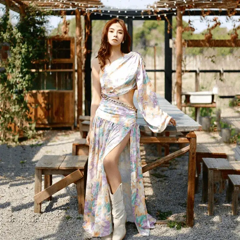 Super Fairy Xishuangbanna Sanya Dress Vibrant Beachwear