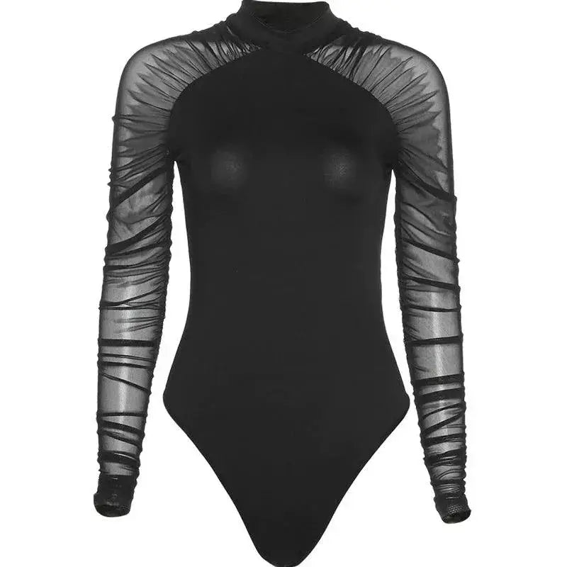 Kliou Retro Slim Fit Jumpsuit For Stylish Autumn Wardrobe