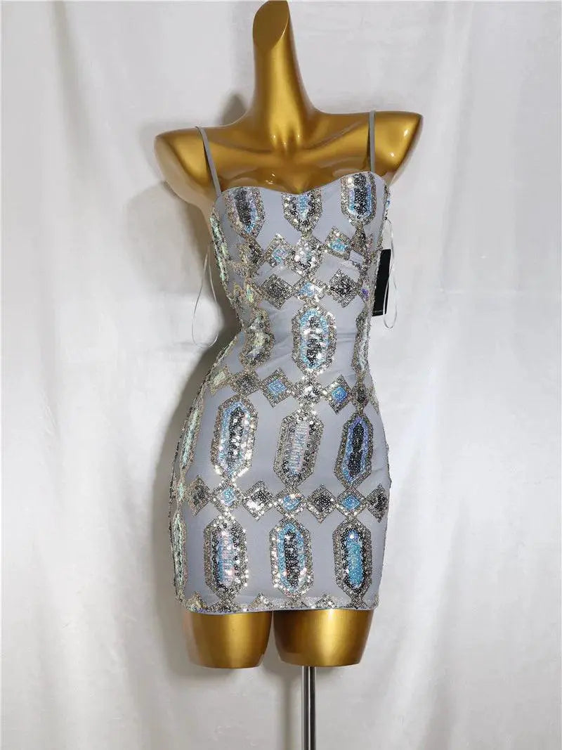 Elegant Beaded Dress Versatile Chic Fashion Choice