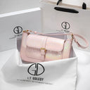 Luxurious Crocodile Leather Shoulder Bag Chic Messenger 2023