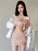 Elegant Floral Off-Shoulder Top for Women