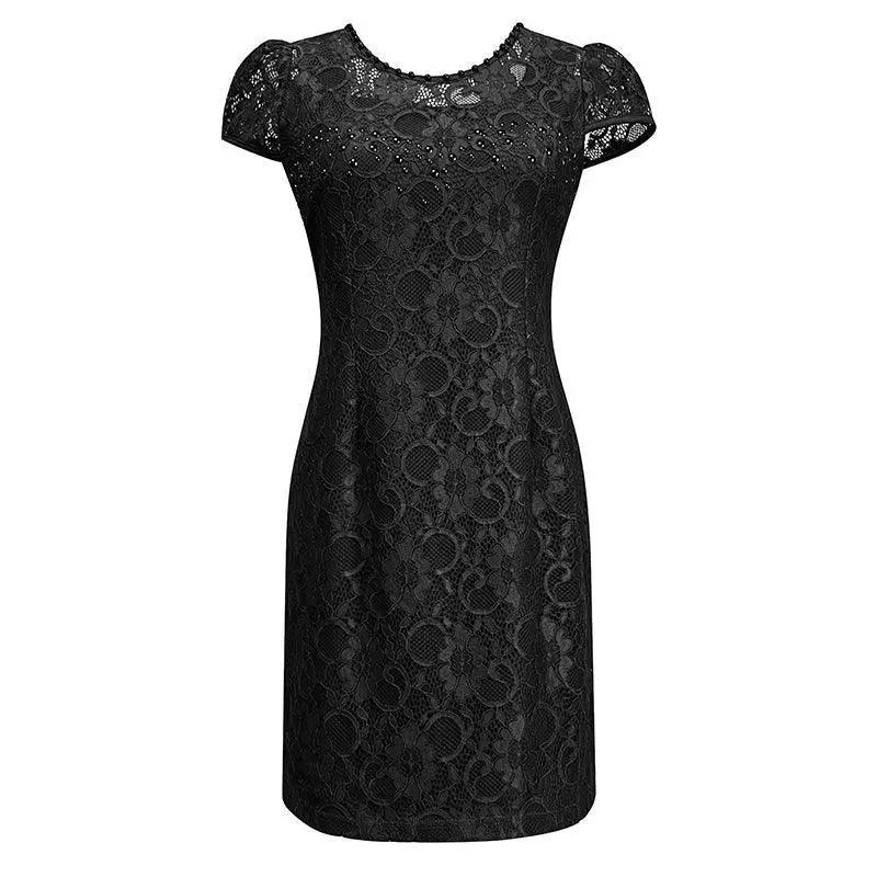 Summer Lace Dress Sexy Cutout Hip Skirt Stylish Versatile