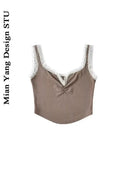 Retro Lace Tank Top For Women Keeps Cool