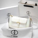 Luxurious Crocodile Leather Shoulder Bag Chic Messenger 2023