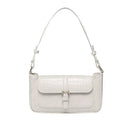 Durable Crocodile Leather Shoulder Bag