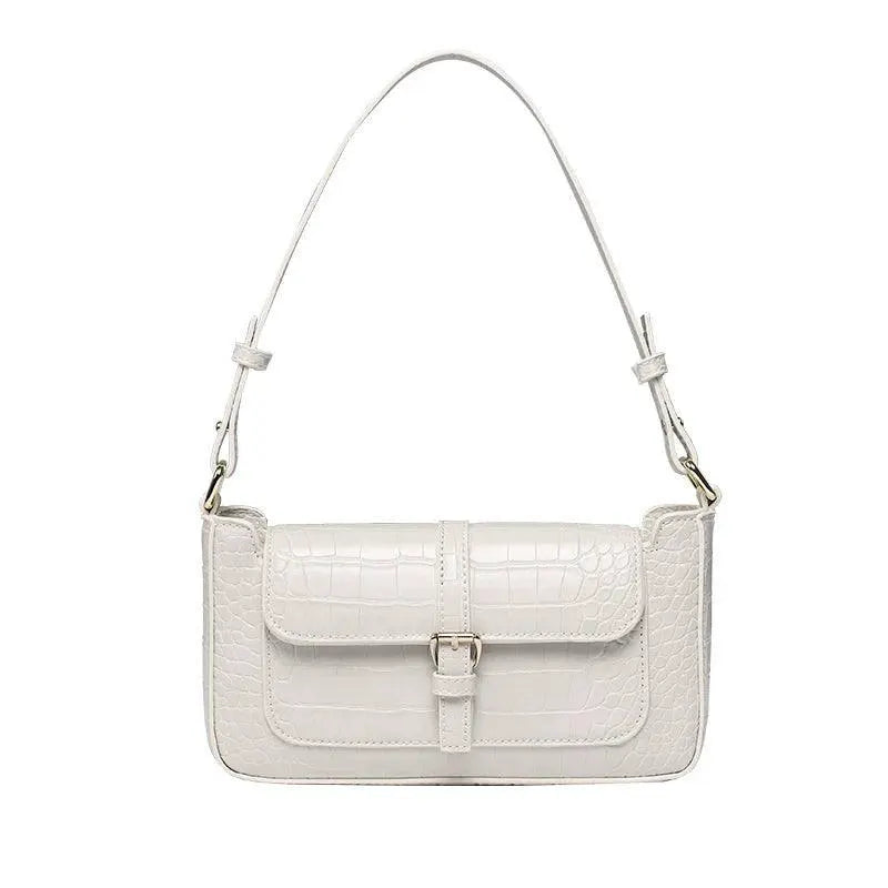 Luxurious Crocodile Leather Shoulder Bag Chic Messenger 2023