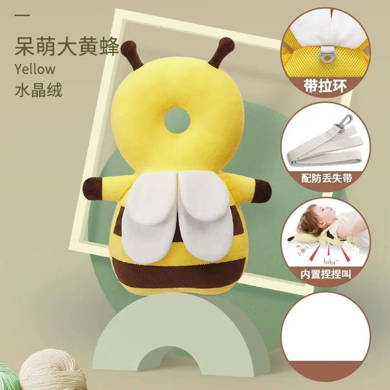 Autumn Winter Head Protection Pillow For Kids Walking