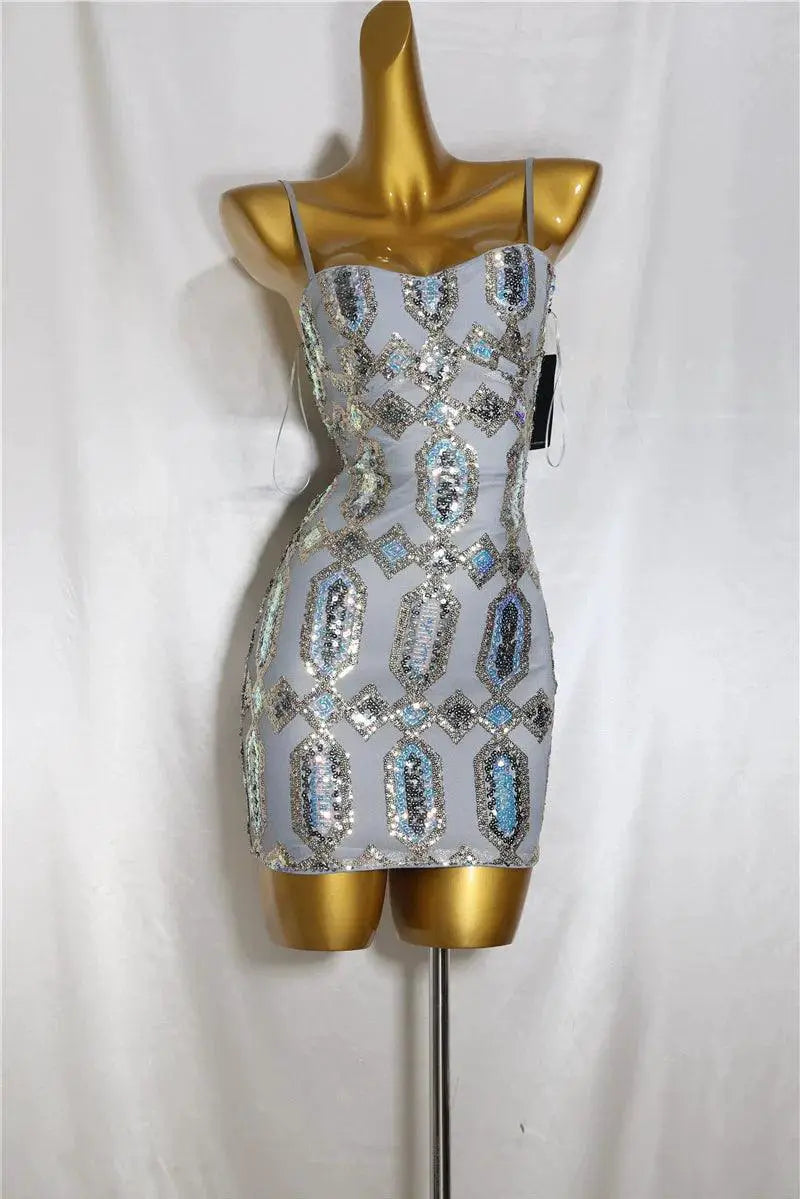 Elegant Beaded Dress Versatile Chic Fashion Choice