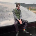 Heath Ledger Car Tail Sitting Collectors Gift Doll