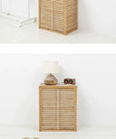 Space Saving Lid Basket for Bedroom