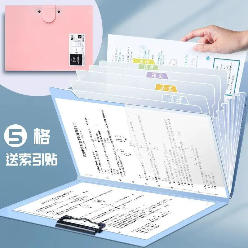 Mutual Trust Two In One A4 File Holder Large Capacity
