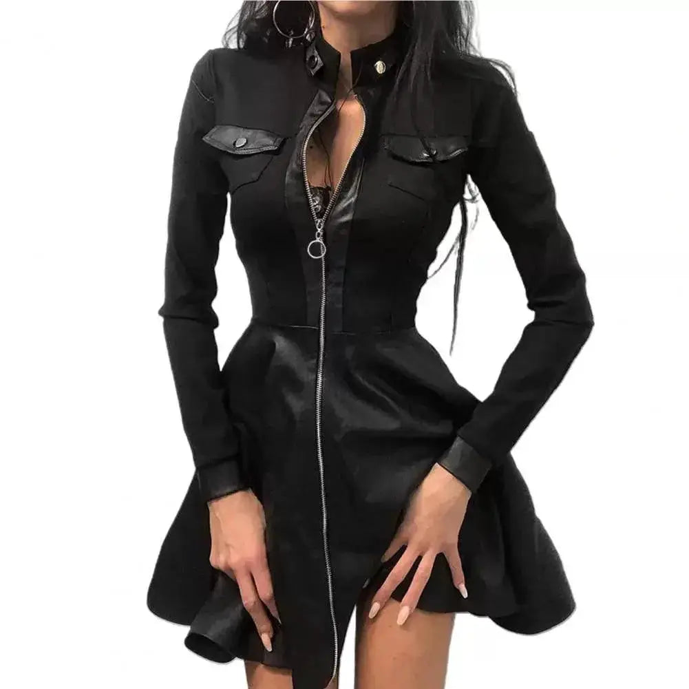 Slim Waist Dress Chic Womens Fashion Essential For All