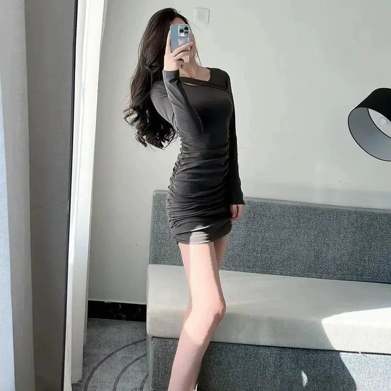 ZR Fashion Scheming Retro Strap Dress Alluring Vintage