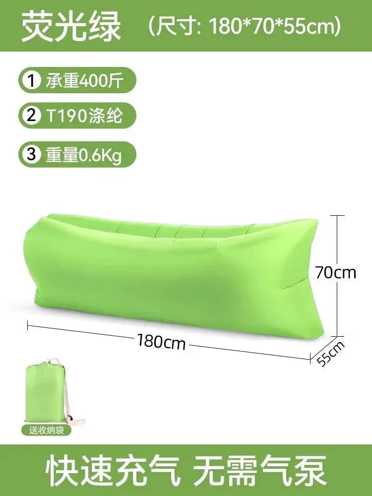 Inflatable Outdoor Sofa Bean Bag Foldable Portable Bed