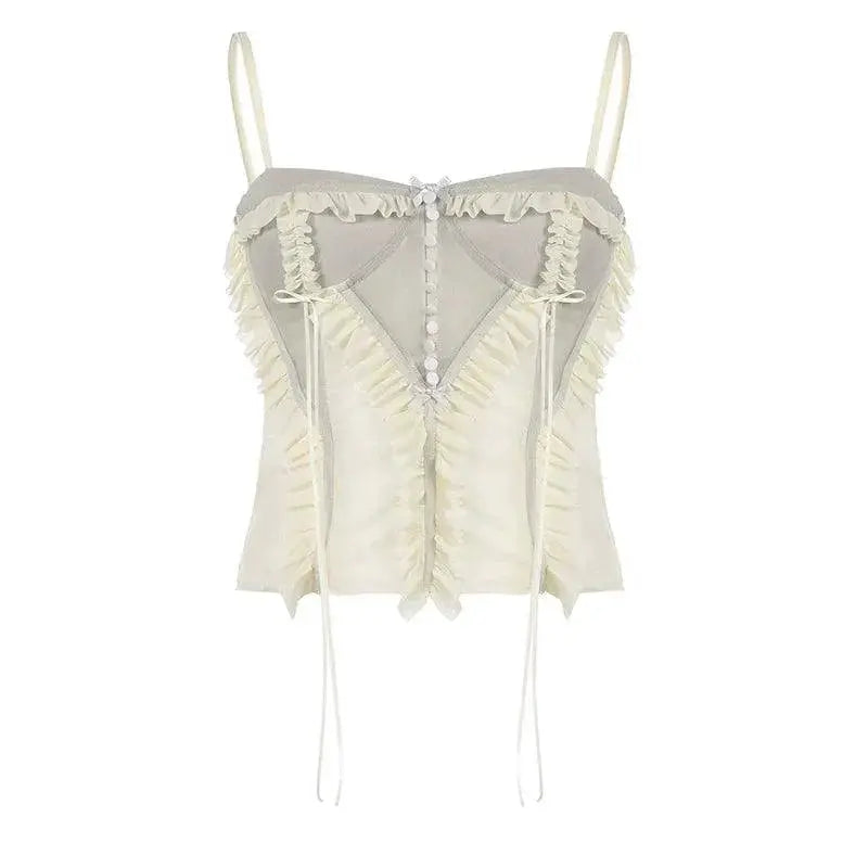 Millennium Show Mesh Skirt Retro Chic Statement Piece